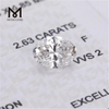 2,63 ct VVS2 F EX im Labor gezüchteter Diamant OVAL CVD-Diamant zu verkaufen