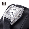 Individuelles Design für Herren und Damen, Luxus-Handset, Iced Out-Moissanit-Uhr