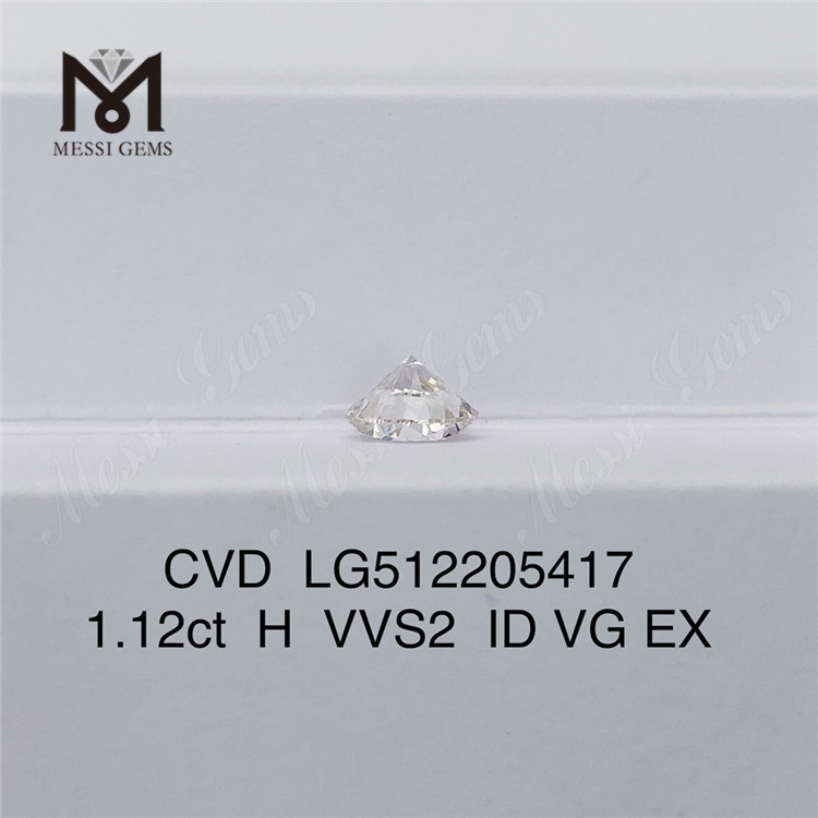 1,12 ct H-Labordiamant VVS, lose künstliche Diamanten im Angebot