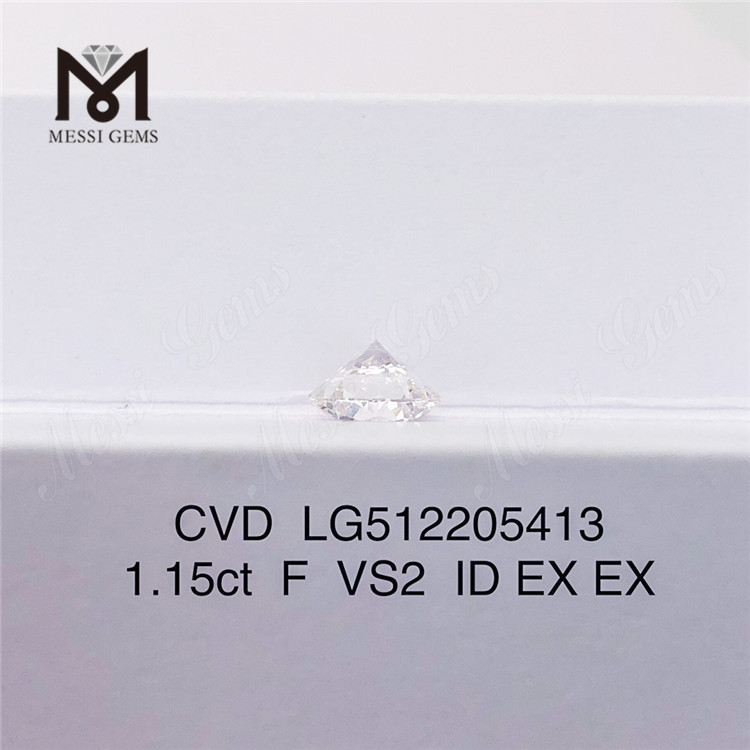 1,15 ct F VS CVD künstliche Diamanten IF 3EX Labordiamant Großhandelspreis
