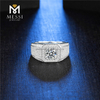 Neue Qualität 925 Silber Schmuck Ring Moissanite Männer Ringe