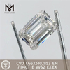 7,04 CT EM E VVS2 neuer Diamant CVD LG632402853丨Messigems 