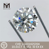 10,01 CT White Diamond Lab E VS1 ID IGI LG631425354丨Messigems