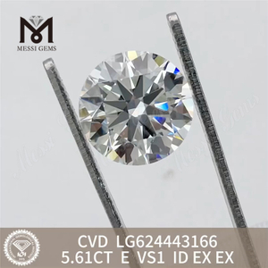 5,61 ct E VS1 ID Labor-Zuchtdiamanten CVD LG624443166丨Messigems