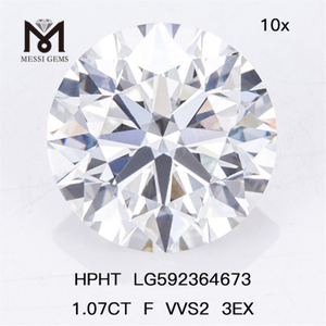 1,07 CT F VVS2 3EX im Labor gezüchtete HPHT-Diamanten LG592364673