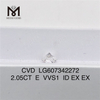 2,05 ct IGI-Diamant mit der Bewertung E VVS1 CVD, der die Schönheit enthüllt – Messigems LG607342272 
