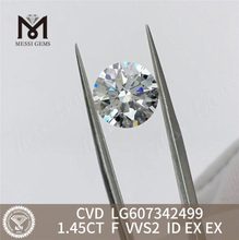  1,45 CT F VVS2 CVD-Diamantpreis pro Karat Nachhaltiger Glanz丨Messigems LG607342499