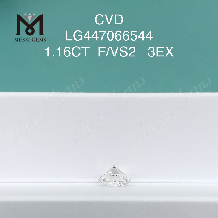 1,16 Karat F VS2 runder BRILLIANT EX-Labordiamant CVD