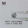 1,57 ct E vvs runder HPHT-Labordiamant 3EX Labordiamant im Angebot
