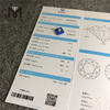  0,88 CT D VVS2 3EX Labordiamant HPHT Künstlicher Diamant