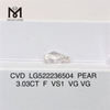 3,03 CT F VS1 VG VG CVD-Labordiamant PS 