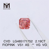2,19 CT FIOPINK VS1 AS VG VG Labordiamant Großhandel CVD LG485171752