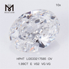 1,99 CT E VS2 VG VG OVAL, im Labor gezüchteter Diamant HPHT