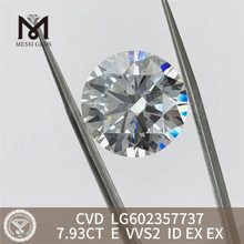 7,93 CT E VVS2 ID EX EX CVD-Diamant online Brilliance and Beauty LG602357737