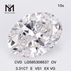 3,31 CT E VS1 EX VG OV bestes Diamantlabor CVD LG585306637