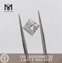 1,41 CT E VVS1 „Enthüllung des Purity of igi“-Zertifikats für Diamant SQ丨Messigems CVD LG529260483 