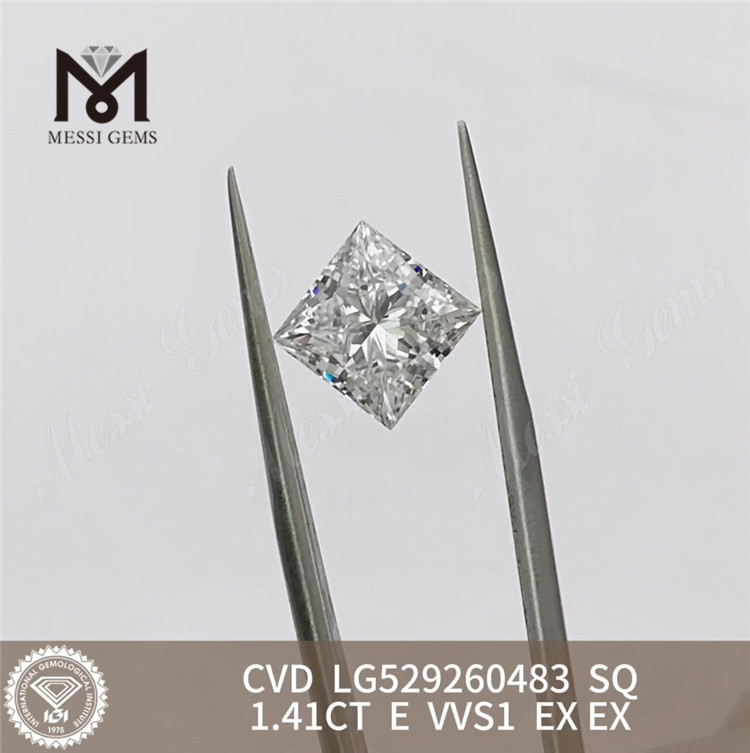 1,41 CT E VVS1 „Enthüllung des Purity of igi“-Zertifikats für Diamant SQ丨Messigems CVD LG529260483 