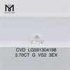 3,70 CT G VS2 3EX CVD-Diamanten für Großhandelsqualität und Einsparungen LG591304198丨Messigems