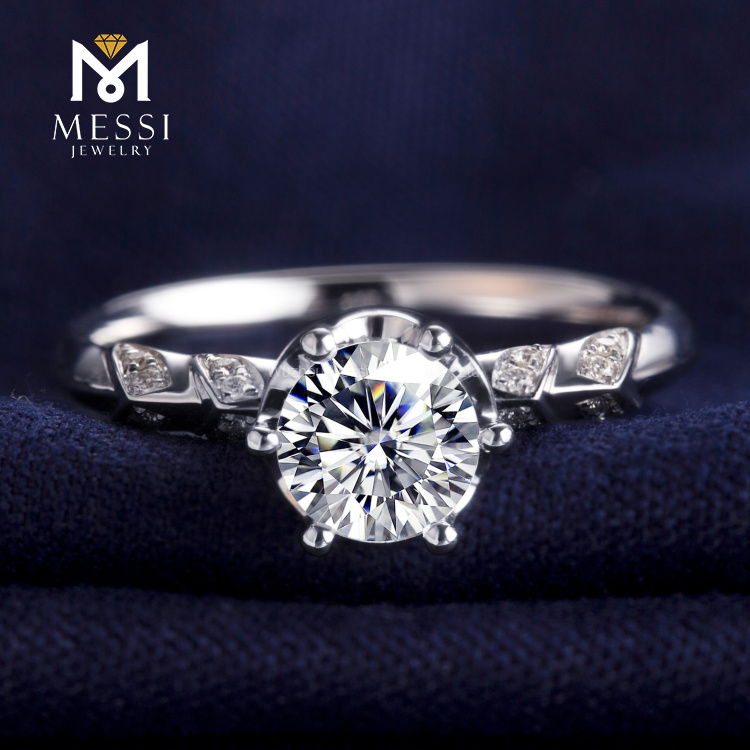 Moissanite Ehering Rings Custom
