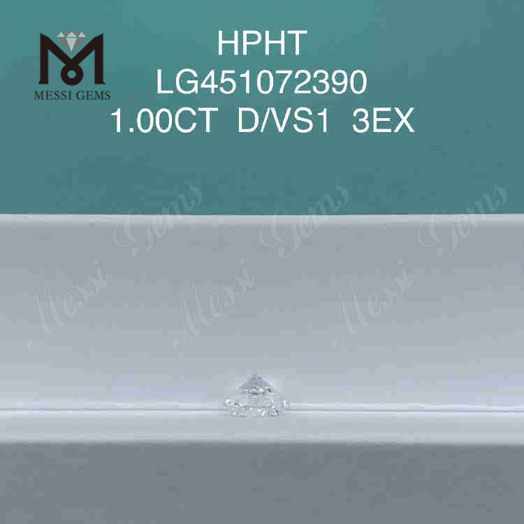 1,00 CT D VS, im Labor hergestellter Diamant, 3EX HPHT, lose synthetische Diamanten