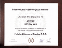 IGI-Zertifikate für die Bewertung polierter Diamanten