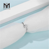 Messi Gems Verlobungsringe aus 1 Karat Moissanit-Diamant aus 925er Sterlingsilber