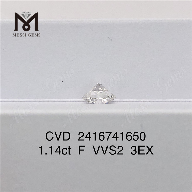 1,14 ct F-Labordiamant VVS 3EX CVD-Diamant im Angebot