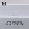 1,01 ct Labordiamant Preis F VVS2 3EX Lose, im Labor gezüchtete Diamanten zu verkaufen