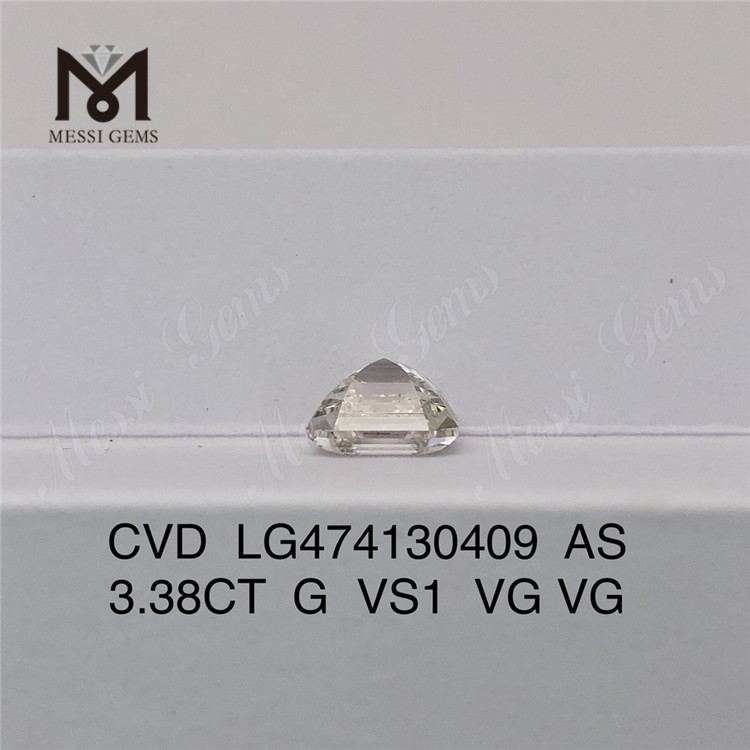 3,38 ct AS 3 ct günstiger synthetischer Diamant CVD-Diamant zum Großhandelspreis