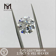 2,79 CT G VS1 ID CVD Top Lab-Crown-Diamanten IGI-zertifizierter nachhaltiger Luxus丨Messigems LG577366954 