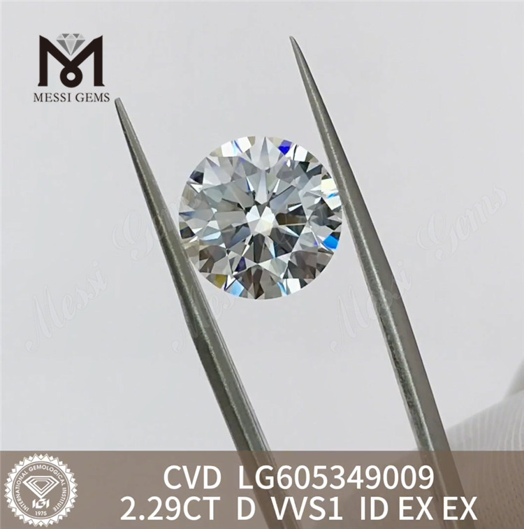 2,29 CT D VVS1 igi Diamant cvd Großkäufe丨Messigems LG605349009
