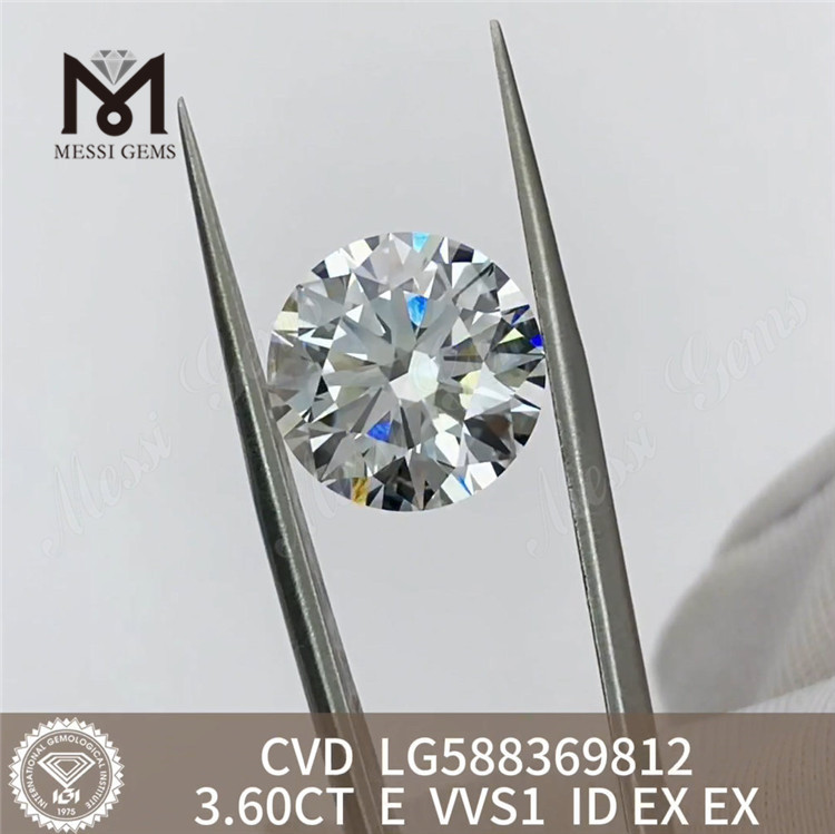 3,6 ct Igi Diamond E VVS1 CVD Diamant Nachhaltiger Luxus丨Messigems LG588369812