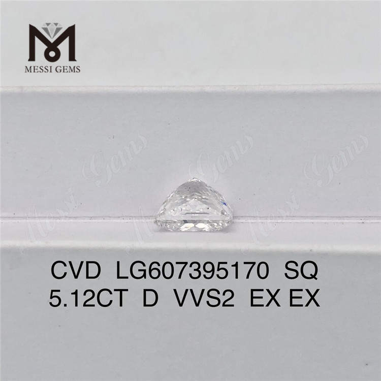 5,12 CT D SQ VVS2 im Labor gezüchteter Diamant, China CVD IGI LG607395170