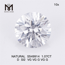 1,07 CT D SI2 Die Schönheit loser natürlicher Diamanten Gestalten Sie Ihre Vision S549914丨Messigems