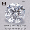 3CT HPHT E VS1 VG VG EX EX EX kaufen Sie im Labor gezüchtete Diamanten 