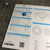 0,80 CT HPHT synthetischer Diamant D VVS2 3EX Labordiamanten 