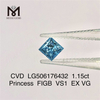 1,15 ct Princess FIGB VS1 EX VG im Labor gezüchteter Diamant CVD LG506176432