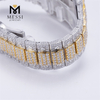 2023 Hip Hop Custom Moissanit Diamant Uhr Luxus VVS Moissanit Iced Out Uhr