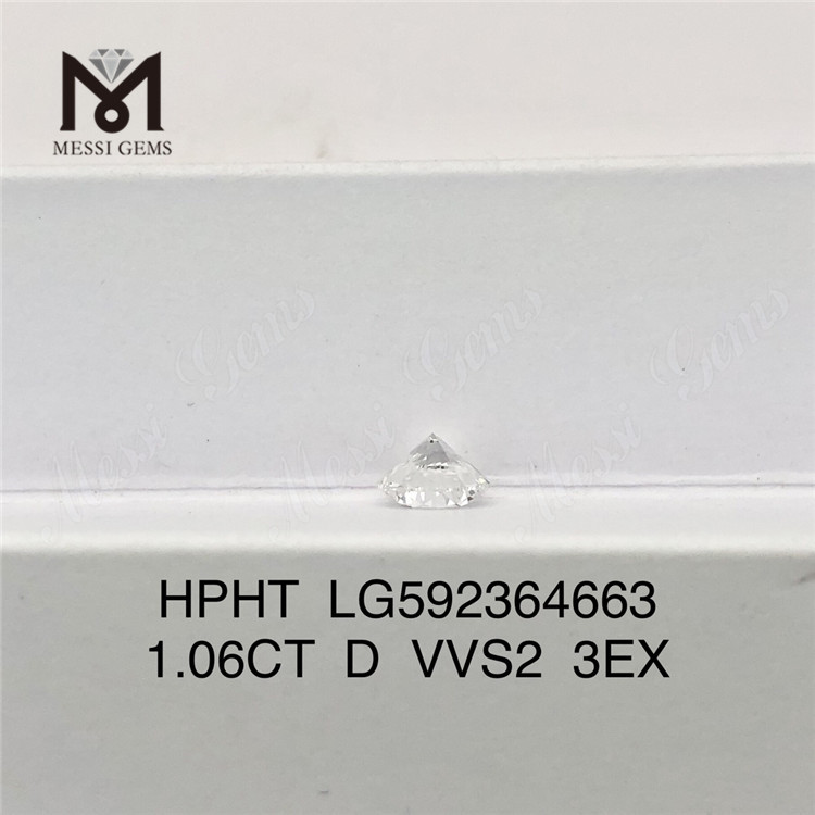 1,06 CT D VVS2 3EX HPHT Diamanten zu verkaufen LG592364663 