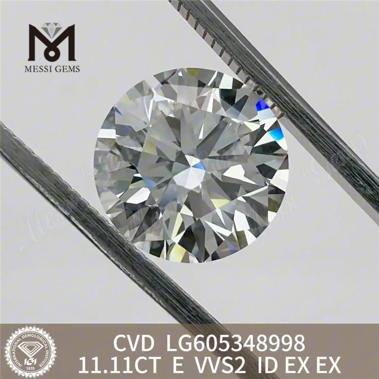 11 Karat Igi-Diamant, CVD-Labordiamant, der zu makelloser Perfektion gewachsen ist. Messigems LG605348998