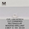 2,98 CT RECHTECKIGER SCHNITT E VS1 CVD LG613376314