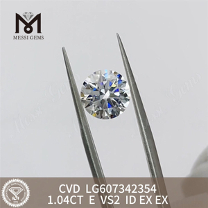 1,04 CT E VS2 CVD-Labordiamant für nachhaltigen Schmuck丨Messigems LG607342354
