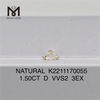 1,50 CT D VVS2 3EX Naturdiamanten K2211170055 zu verkaufen Entdecken Sie exquisite Edelsteine丨Messigems