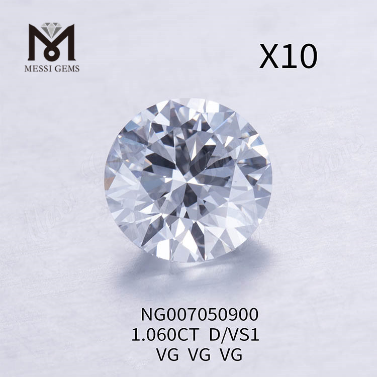 1.060CT D runder Hpht-Diamant VS1 VG-Schliffgrad