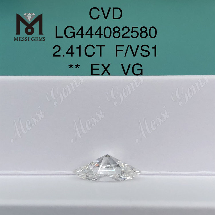 2,41 ct BRILLIANT, im Labor hergestellter Marquise-Diamant F VS1