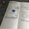 1,03 CT D VS1 ID EX EX runde, im Labor gezüchtete Diamanten HPHT
