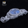 Top-Marke, individuelles Design, Luxus-Eis-Out-Herren-Damen-Uhr DEF VVS Moissanit-Uhr