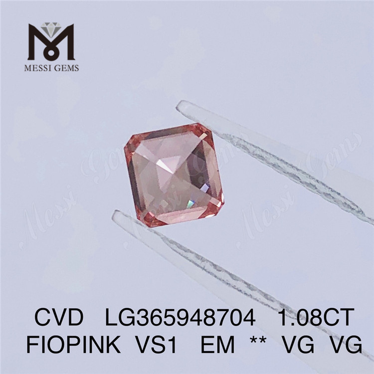 1,08 CT FIOPINK VS1 EM Labordiamant Großhandel CVD LG365948704