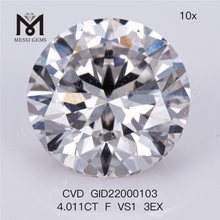 4,011 ct CVD F VS1 3EX synthetischer Diamant, Preis pro Karat