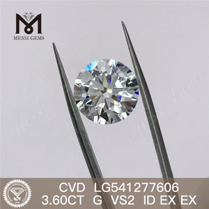 3,6 CT G vs2 loser Labordiamant im RD-Schliff, CVD-Diamanten zum Großhandelspreis